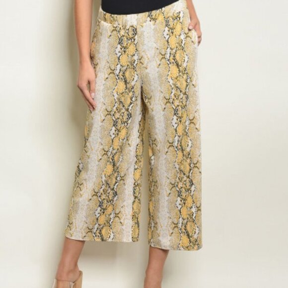 Snake Print Pants - Picture 2 of 3